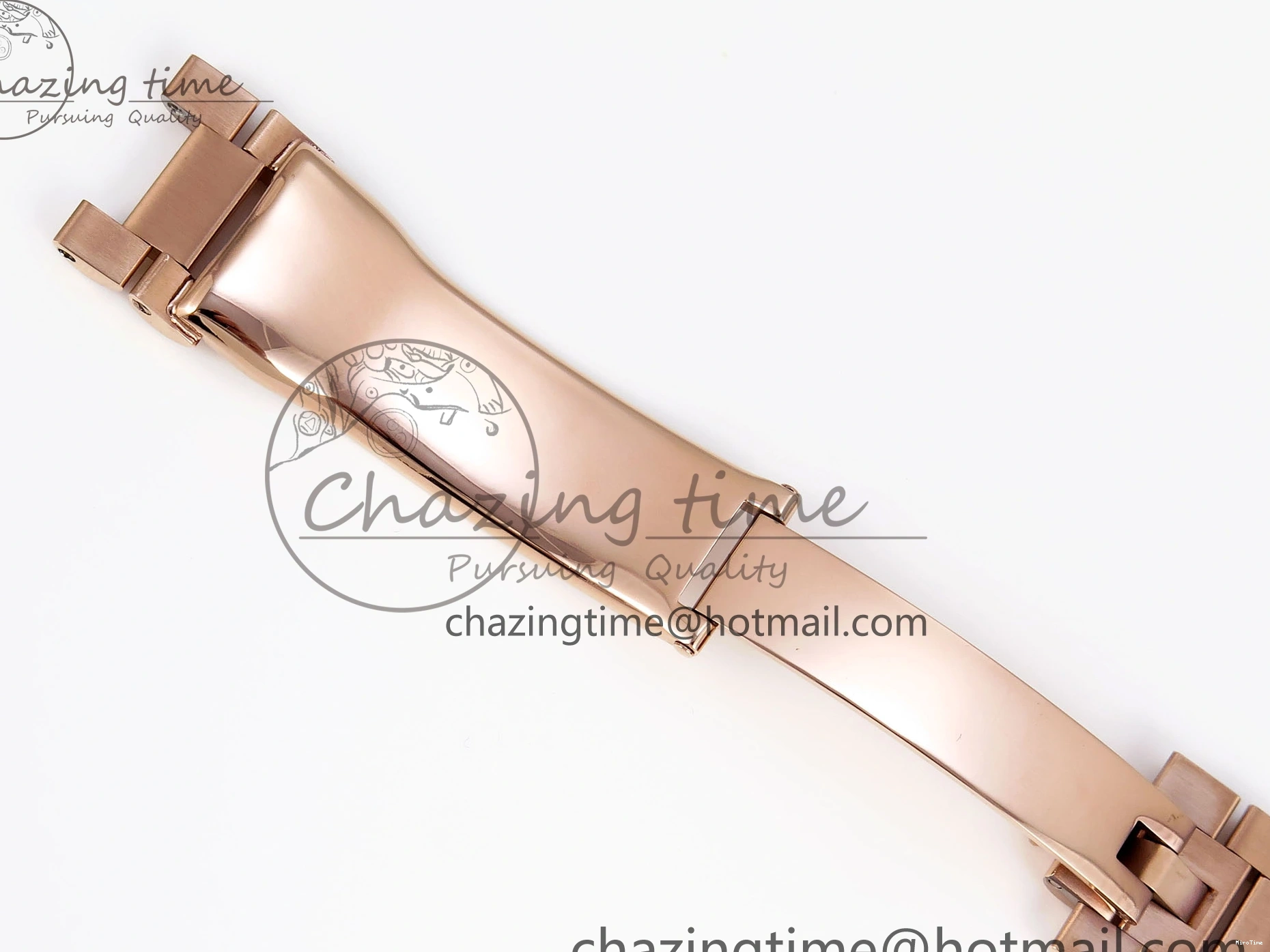 MiroTime 0413 Sophisticated Day Date 36 RG RAF 1:1 Best Edition Green Stone Dial on RG Bracelet A 1846